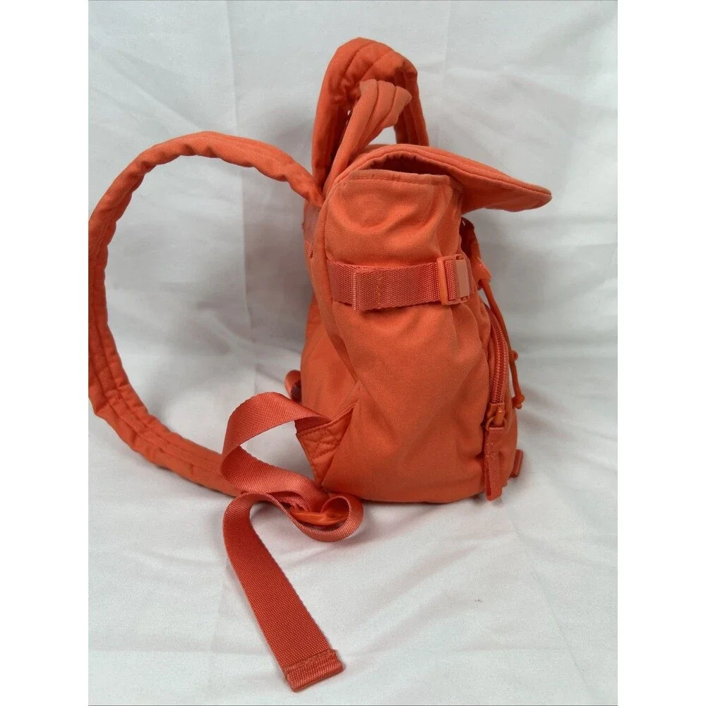 Vera Bradley Mini Backpack Orange School Casual Utility Floral Lining Small